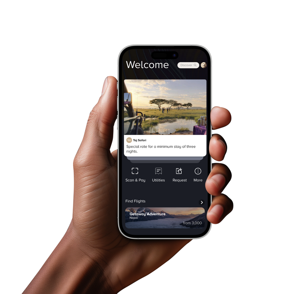 App interface - product view